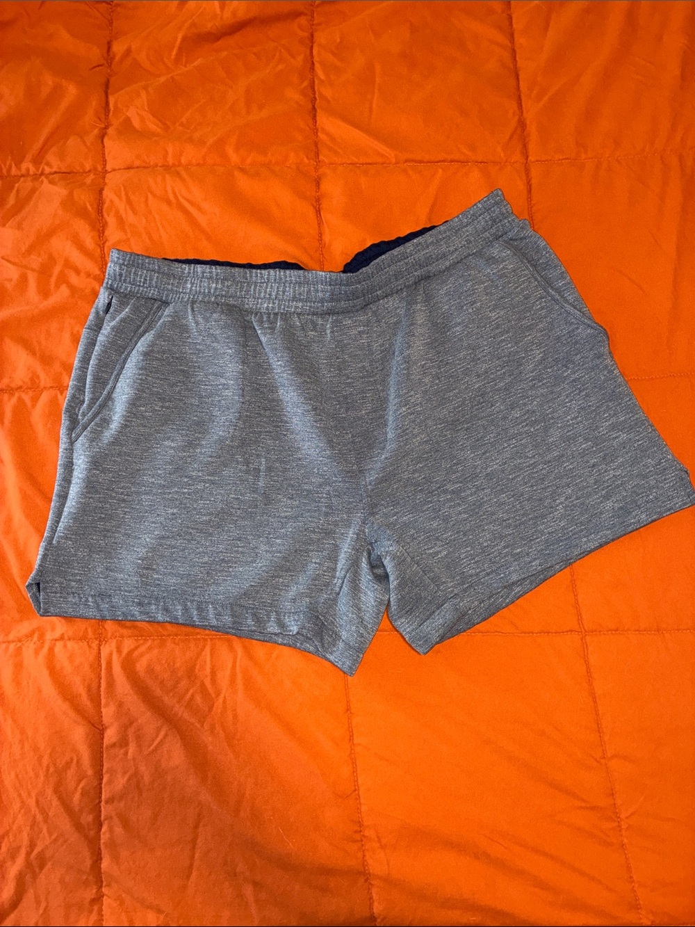 Men’s Blue-Gray Lounge Shorts